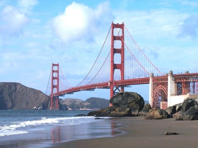 Golden Gate Bridge San Francisco เที่ยวซานฟราน