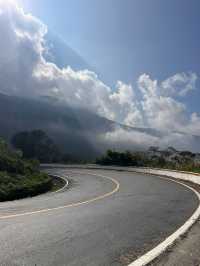 Absolutely scenic road nearby Danang 