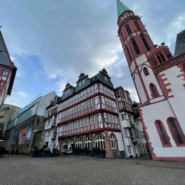 Frankfurt’s Römer and Skyline, Hesse