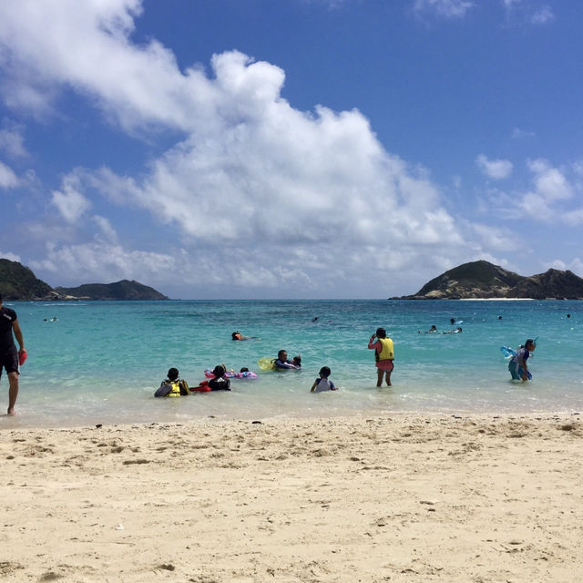 【渡嘉敷島】美しい渡嘉敷島のビーチ✨
