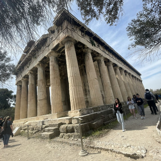 ชมเมืองโบราณ ancient agora of athens กรีซ