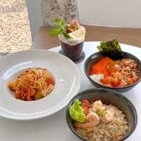 🍃🥯🫐🍳 โฮมคาเฟ่สุดละมุน มาชิลล์ ใกล้กรุง