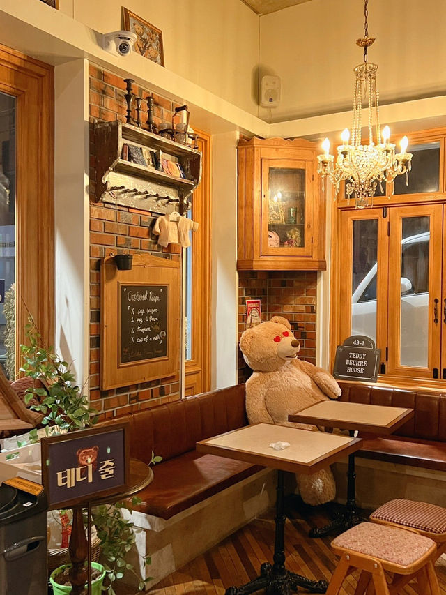 삼각지 카페 테디뵈르 하우스 귀여운곳
