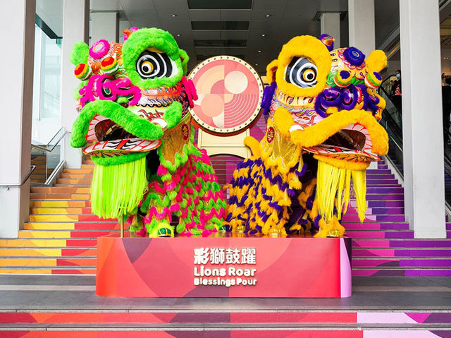 「彩獅鼓躍」農曆新年佈置