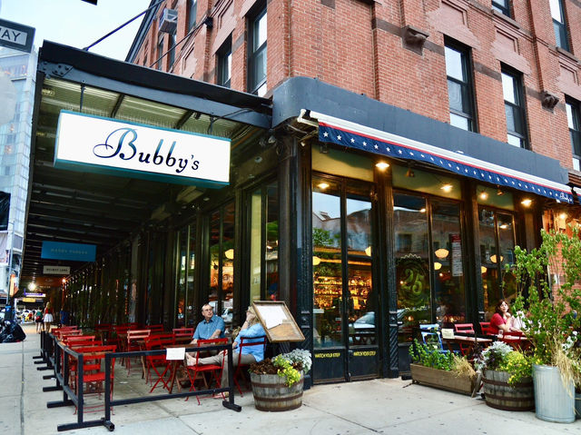 Cozy Dinner at Bubby's NYC🍾