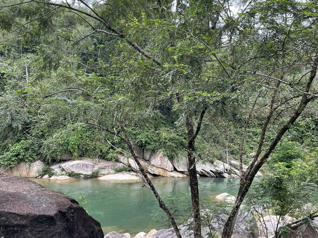 The beautiful waterfalls and crystal-clear streams