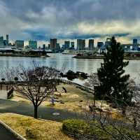 打卡日本東京台場海濱公園