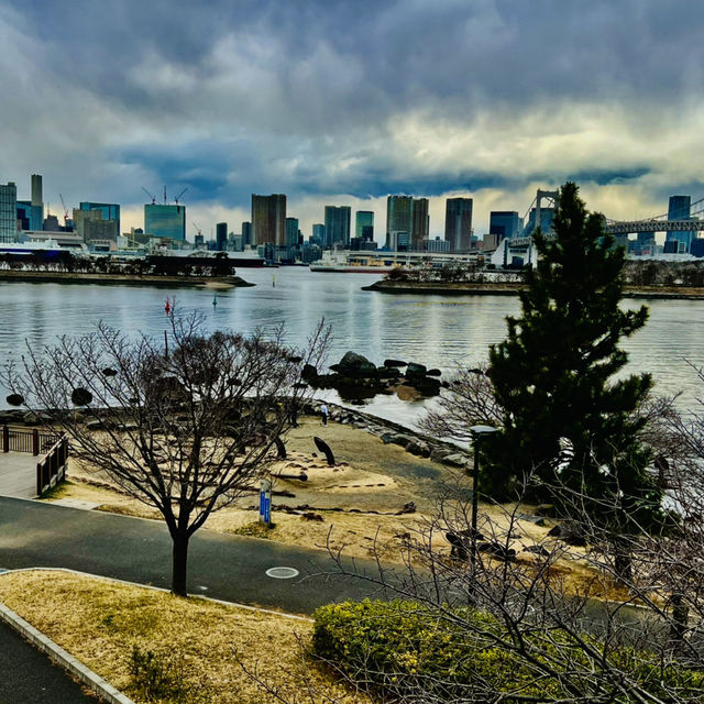 打卡日本東京台場海濱公園