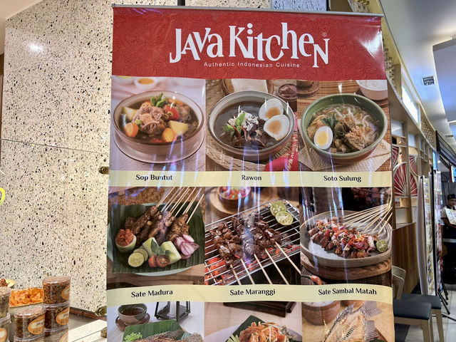 Java Kitchen, a restaurant to taste real Javanese Cuisine. 