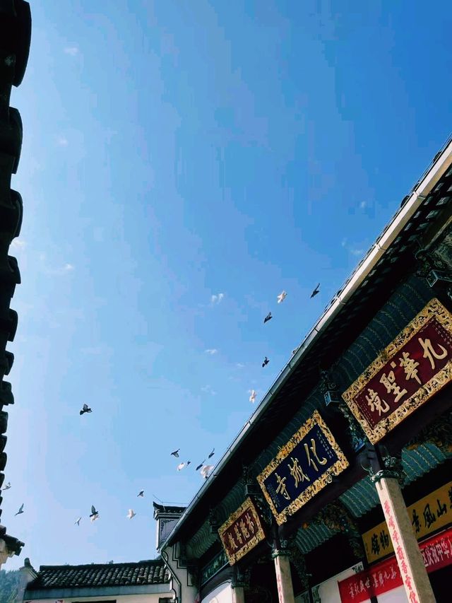 中國安徽省著名景點九華山旅行攻略，適合打卡拍照📸