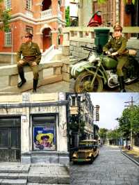 Recreates 1940s Looks in Movie Town