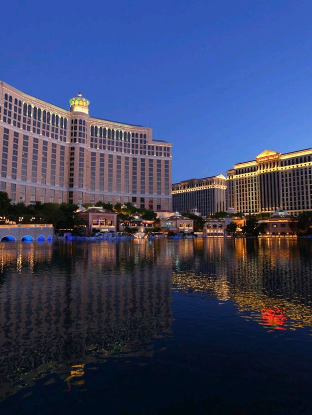 The Dazzling Magic of Las Vegas by Night