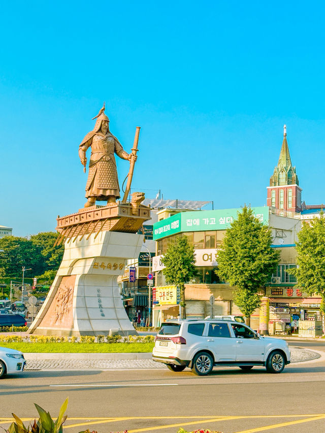 여수 이순신광장 거북선 체험