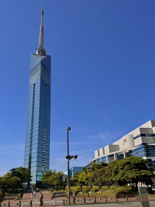 🗼 후쿠오카 타워, 바다와 함께하는 전망! 