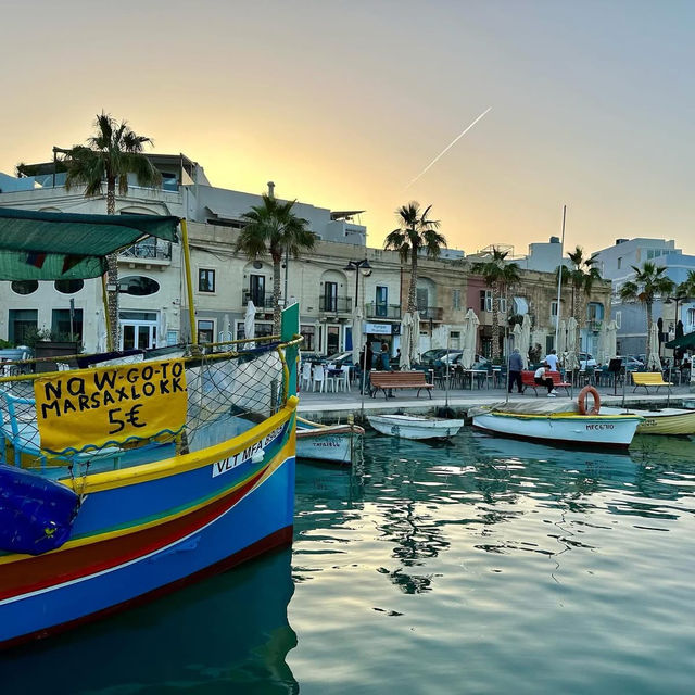 Marsaxlokk Harbour Escape: Malta's Most Colorful Fishing Village🌈🐟