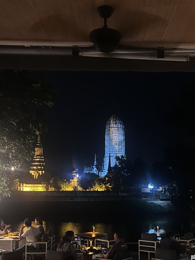 【sala ayutthaya】アユタヤ有名ホテルのレストランディナー🍽🍷✨