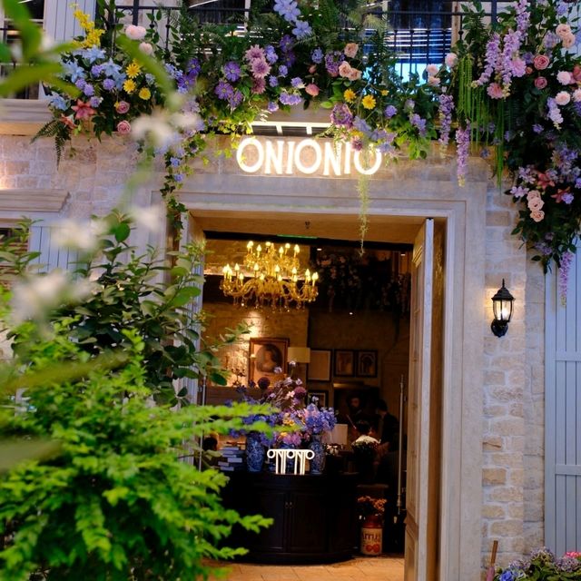 【花系西餐廳大爆發】Onionio｜藏身深業上城的森林系美食秘境！