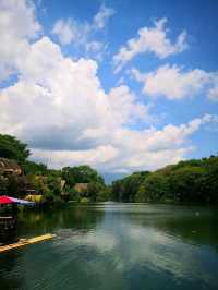 Exploring Villa Escudero with the Family