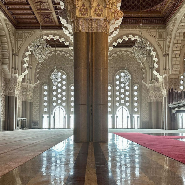 🕌✨ Hassan II Mosque: A Masterpiece of Moroccan Grandeur