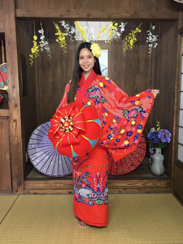 塩の空気と琉球の雰囲気をすすりながら🍹🌺