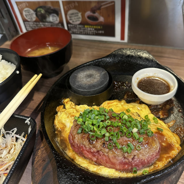 후쿠오카 하카타에서 먹은 함바그 맛집 ”키와미야함바그”🇯🇵🥩