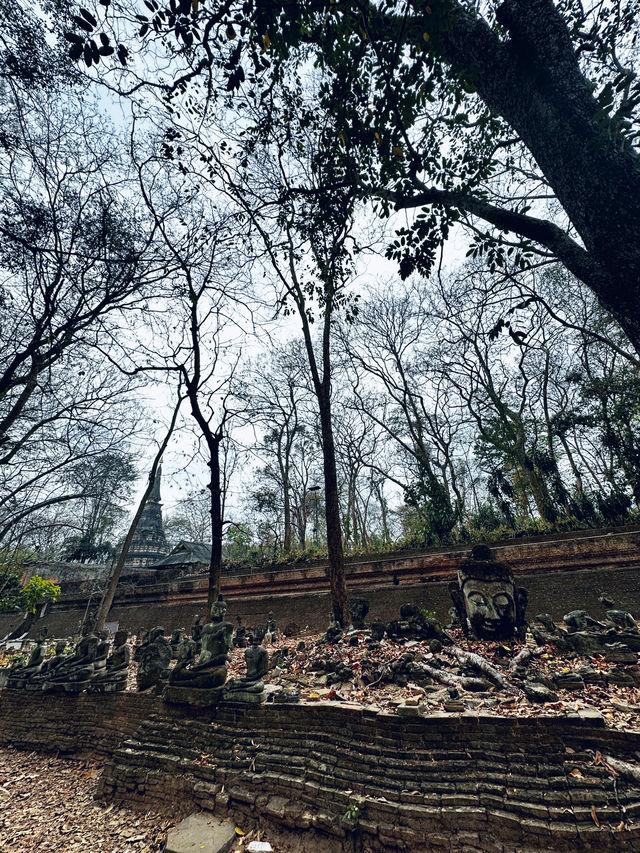 Wat Umong thriving meditation center of 13th century 