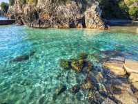 【まるで沖縄⁉️新鹿海水浴場でエメラルドグリーンの海を満喫】