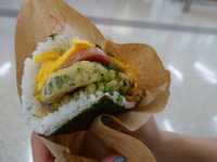 🍙 First Bite of Okinawa: Pork Tamago Onigiri at Naha Airport