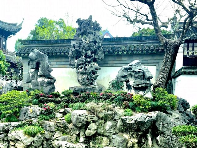 The Serene Inner Gardens and Pavilions of Yu Garden
