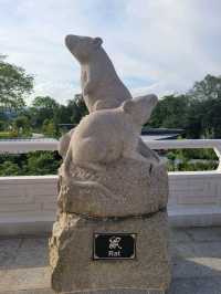 Meeting the Zodiac at Chinese Garden