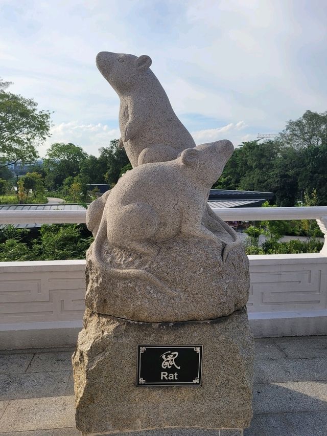 Meeting the Zodiac at Chinese Garden