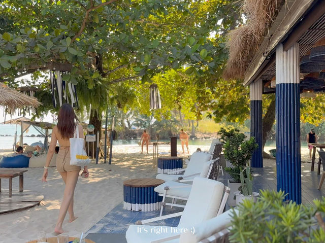 ☕ รีวิว Blue Beach Café อ่าวพร้าว เกาะกูด 