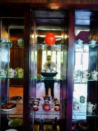 ร้านน้ำชาตรงทางขึ้นวัดหลินฟงเซ็น