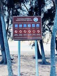 Golden Goodbye at Pantai Puteri