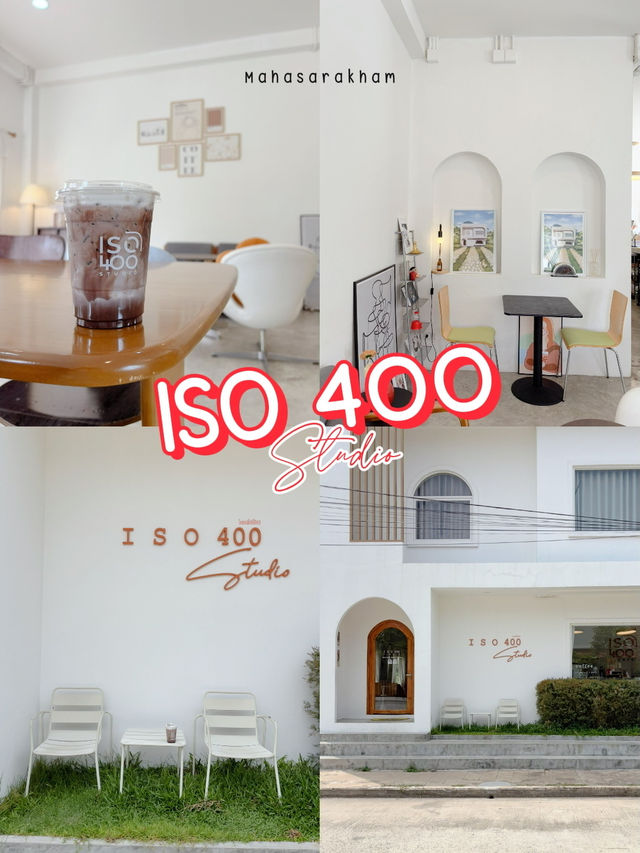 Iso 400 studio คาเฟ่มินิมอลแห่งสารคาม