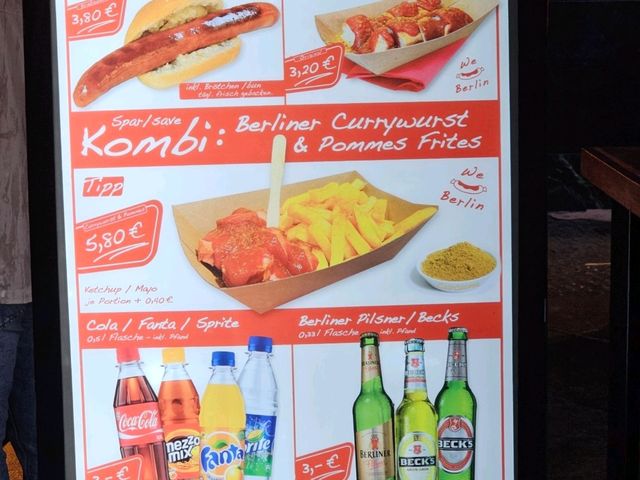 🇩🇪 독일 베를린 부어스트 맛집 Curry61