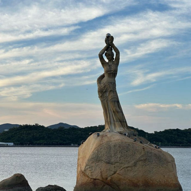 【中国/珠海/漁女神像】