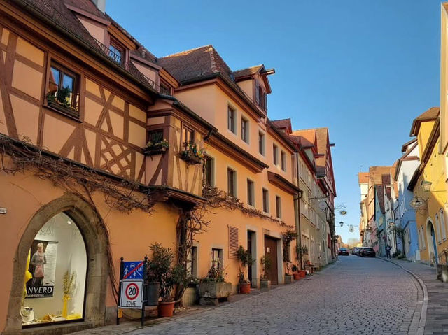 Timeless Medieval Beauty in Rothenburg ob der Tauber