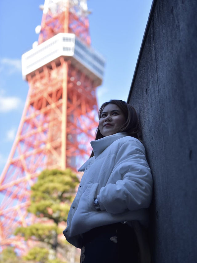 ถ่ายมุมไหน ก็เจอ Tokyo Tower 🗼 ถ่ายมุมไหน ก็เจอ Tokyo Tower 🗼