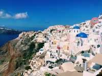 サントリーニ島　新婚旅行🇬🇷