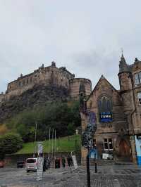 Framed by Stone: The Perfect Castle Shot from Across the Peak