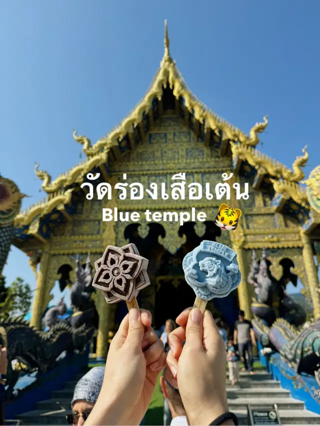 วัดร่องเสือเต้น : Blue temple🩵
