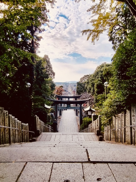 Path of Light at Miyajidake Shrine. | Trip.com Fukutsu