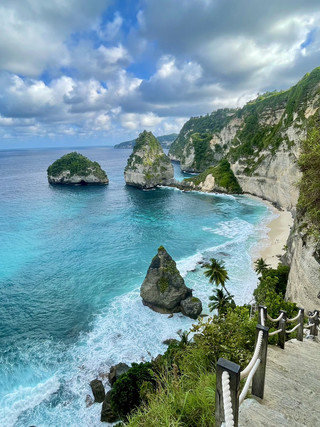 Diamond Beach di sore hari = surga tersembunyi.