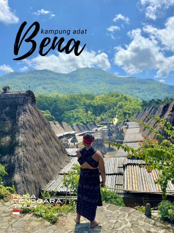🏔️ Kampung Adat Bena dan Suasana Flores yang Tradisional