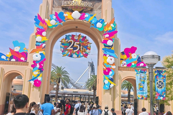 I experienced something truly unique in Universal Studios Japan