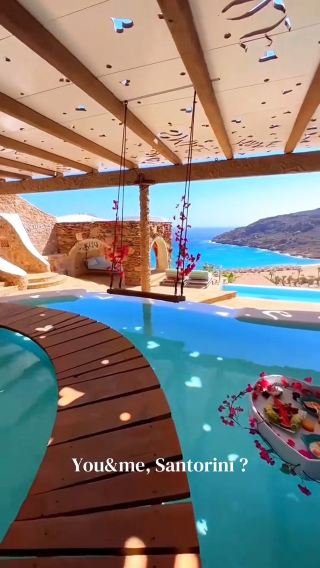You & me, Santorini?