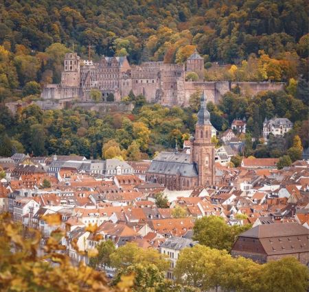 Heidelberg Castle Review: Exploring the Romantic Old Town Amidst Germany's Spectacular Autumn Foliage 🍂