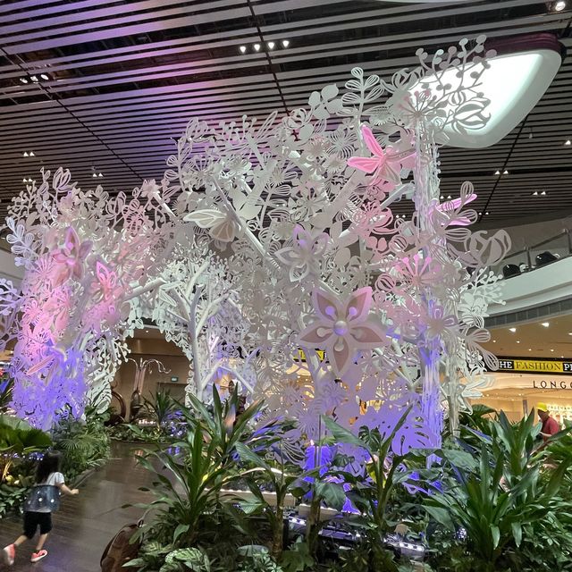 Steel in Bloom @ Changi Airport T4
