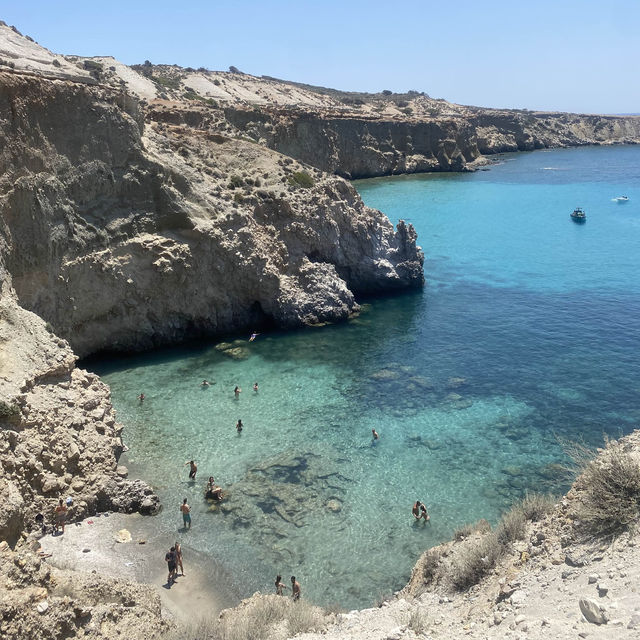 Secluded Beach in Milos